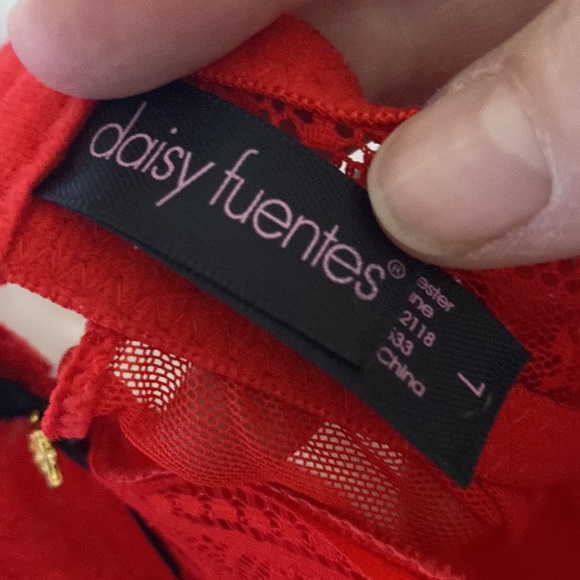 EUC 💝 Valentine’s lingerie by Daisy Fuentes⭐️FINAL Price Cut - Picture 4 of 12